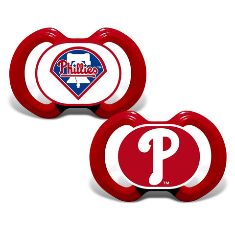 Gen. 3000 Pacifier 2-Pack - Philadelphia Phillies-justbabywear