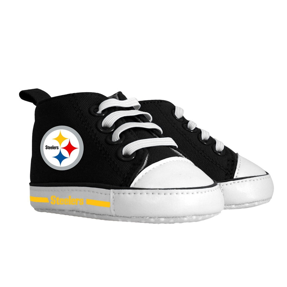 Pre-walker Hightop (1 Size fits Most) (Hanger) - Pittsburgh Steelers-justbabywear