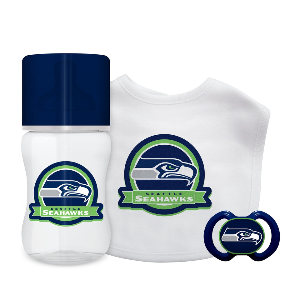 3-Piece Gift Set - Seattle Seahawks-justbabywear