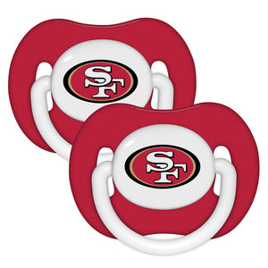 Pacifier (2 Pack) - San Francisco 49ers-justbabywear