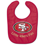 San Francisco 49ers Team Color Baby Bib