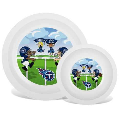 Plate & Bowl Set - Tennessee Titans-justbabywear