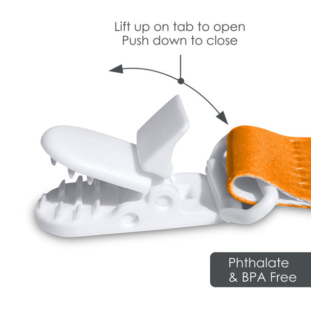 University of Tennessee Pacifier Clip (2 Pack)