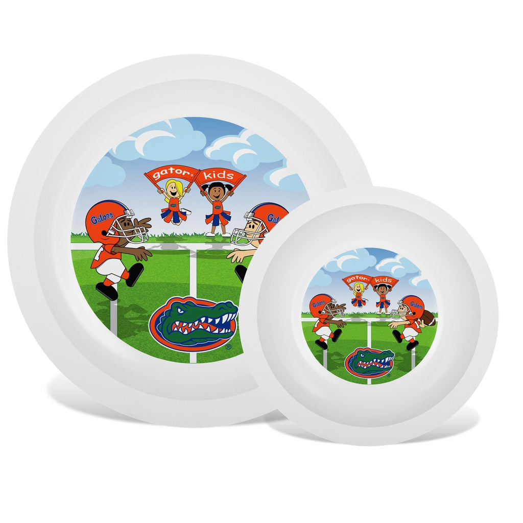 Plate & Bowl Set - Florida, University of-justbabywear