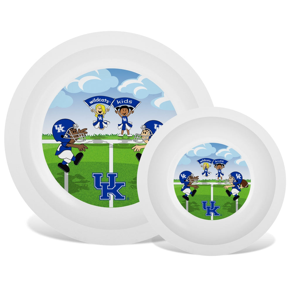 Plate & Bowl Set - Kentucky, University of-justbabywear