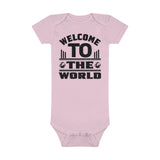 Welcome to the World Baby Short Sleeve Onesie