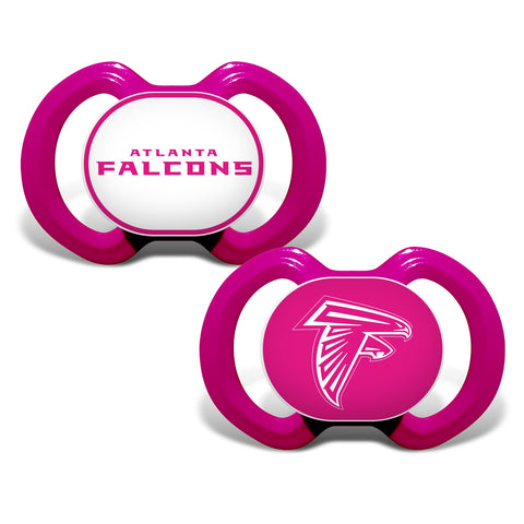 Atlanta Falcons Gen. 3000 Pacifier 2-Pack Pink