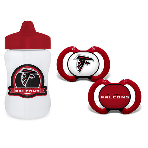 Atlanta Falcons 9oz Sippy Cup & 2pk Pacifiers Set