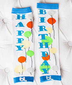 Baby Leggings - Birthday Boy Design
