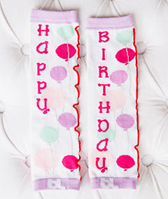 Baby Leggings - Birthday Girl Design
