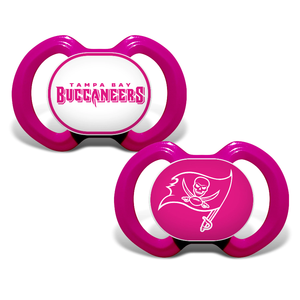 Tampa Bay Buccaneers Gen. 3000 Pacifier 2-Pack - Pink