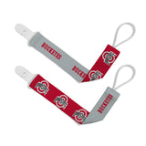 Ohio State University Pacifier Clip (2 Pack)