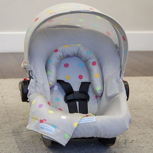 Cullen - Car Seat Canopy 5 Pc Whole Caboodle Baby Infant Car Seat Cover Kit