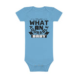 What an Adorable Baby Baby Short Sleeve Onesie