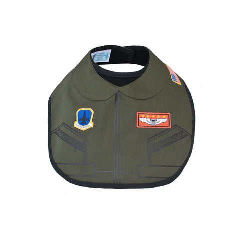 OD Green Baby Bib Flight Suit Uniform