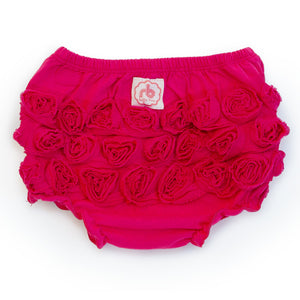 Hibiscus "One Size Fits All" Ruffle Bun for Baby Girls