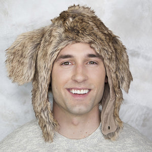 Hound Dog Faux Fur Eskimo Hat for Infants & Toddlers