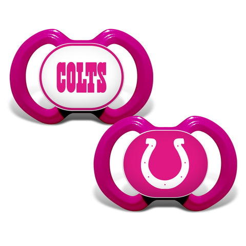 Indianapolis Colts Pink Gen. 3000 Pacifier 2-Pack