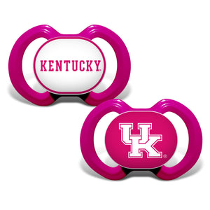 University of Kentucky  Gen. 3000 Pacifier 2-Pack - Pink