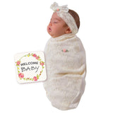 Lace Blossoms Cocoon- Swaddle