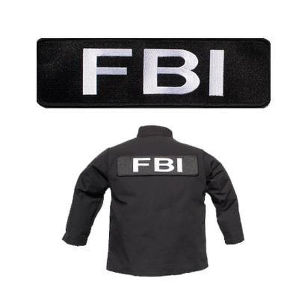 Large FBI Banner Patch-justbabywear