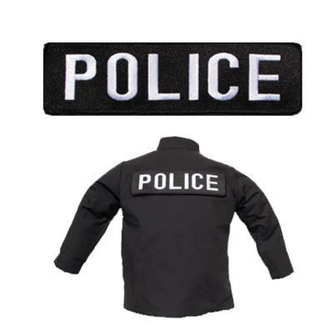 Large Police Banner Patch-justbabywear