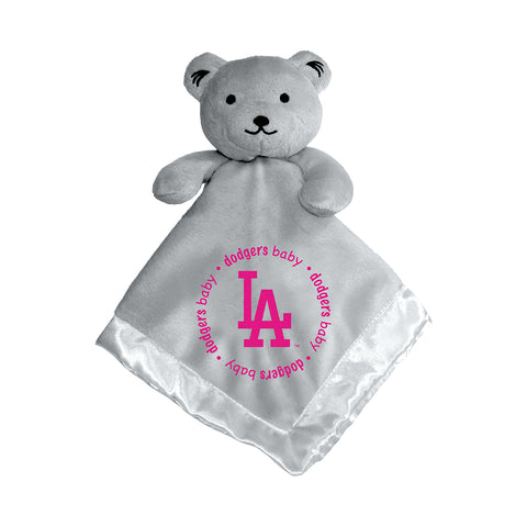 Los Angeles Dodgers Security Bear Gray - Pink Logo