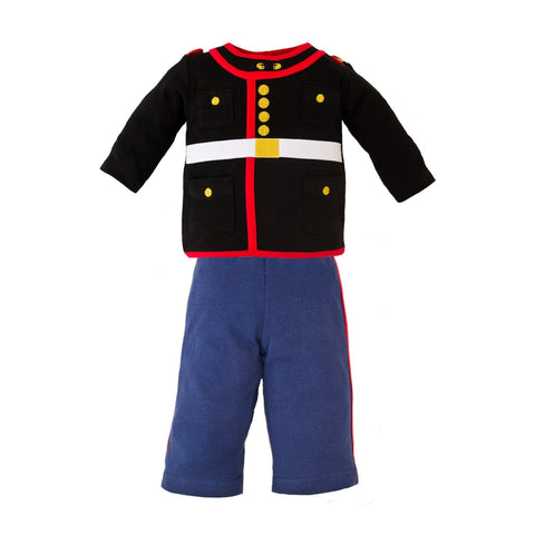 Marine Dress Blues 2 pc infant set-justbabywear