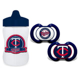 Minnesota Twins 9oz Sippy Cup & 2pk Pacifiers Set