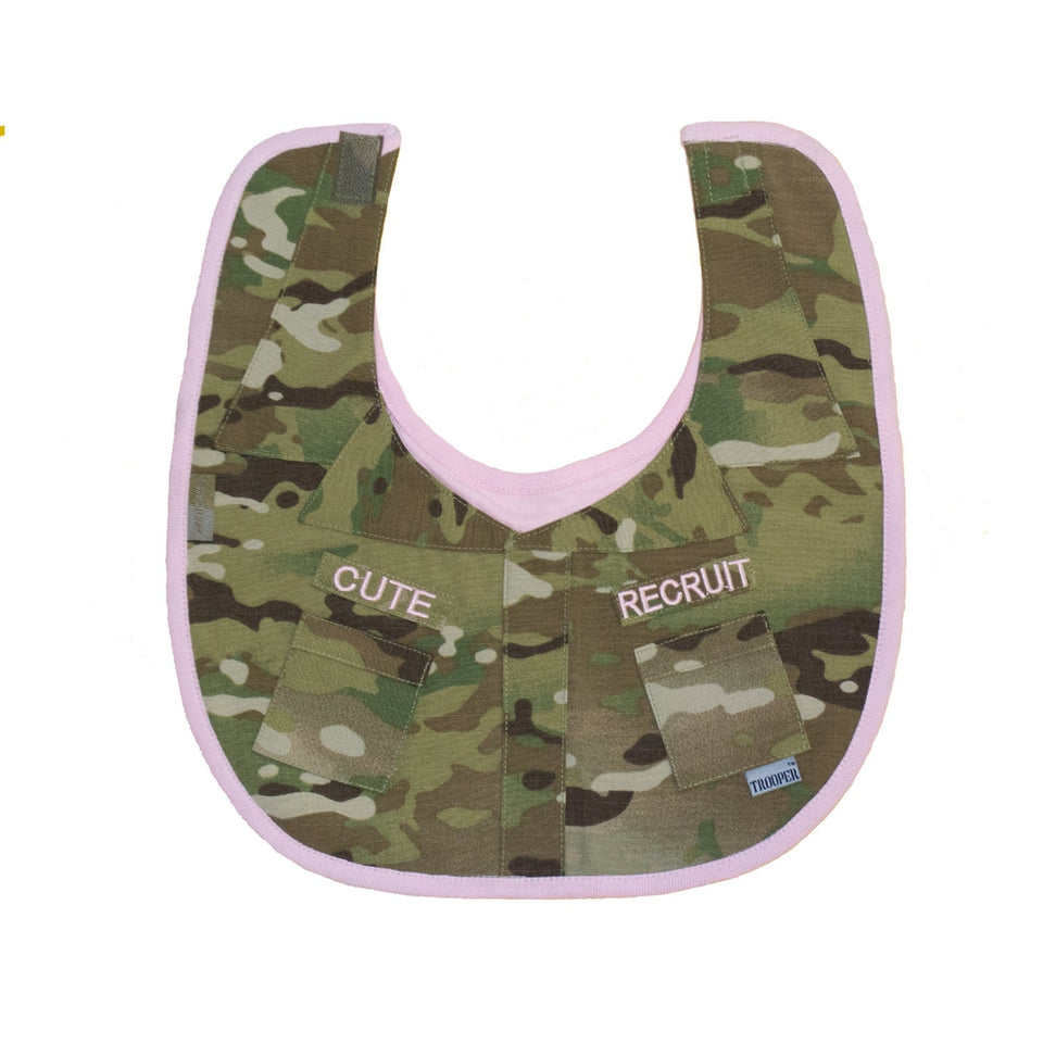 Multicam® Cute Recruit Uniform Bib-justbabywear