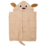 Soft Cotton Hooded Blanket Bath Towel for Infants and Kids | Mutt Bathrobe