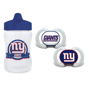 New York Giants Sippy Cup & 2pk Pacifiers Set
