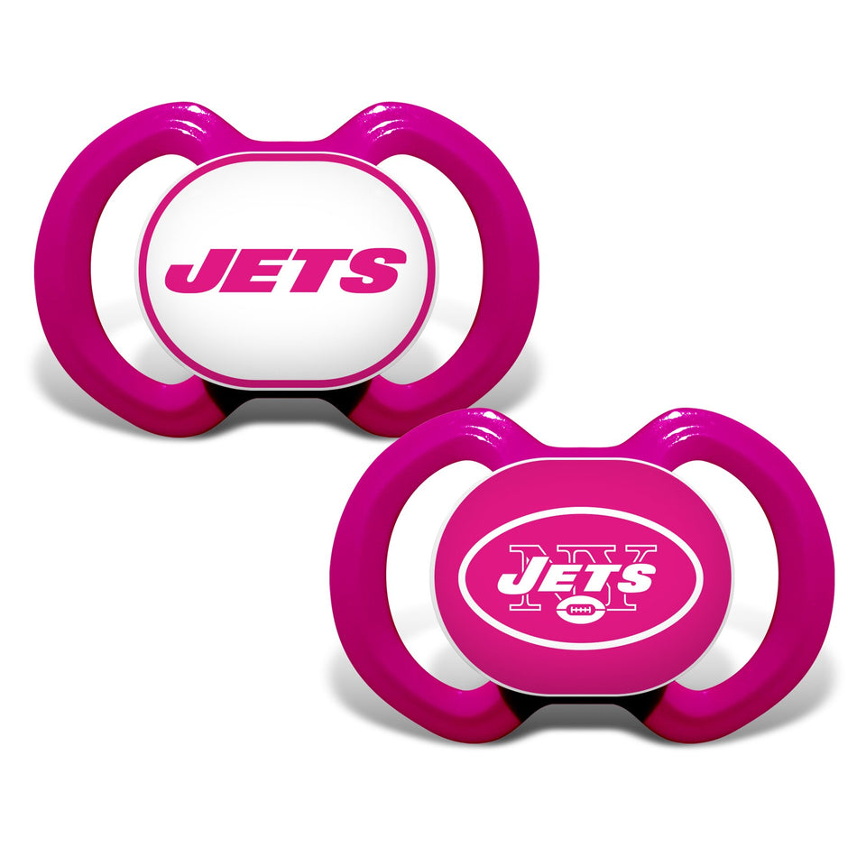 New York Jets Gen. 3000 Pacifier 2-Pack - Pink
