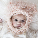 Pink Cat Faux Fur Eskimo Hat for Infants & Toddlers