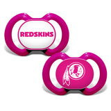 Washington Redskins Gen. 3000 Pacifier 2-Pack - Pink