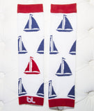 Baby Leggings - Sailboats Design