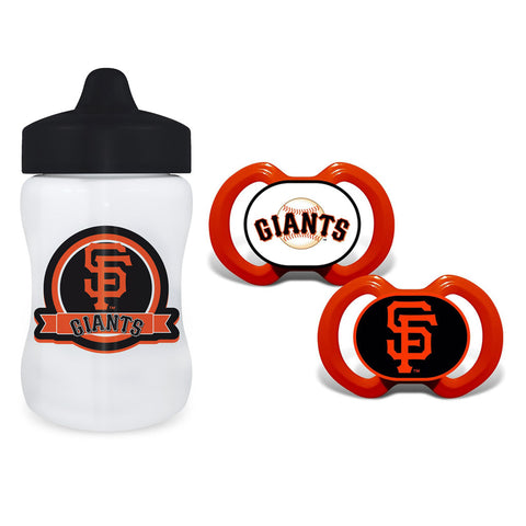San Francisco Giants Sippy Cup & 2pk Pacifiers Set