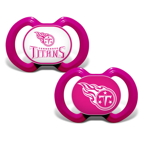 Tennessee Titans  Gen. 3000 Pacifier 2-Pack - Pink