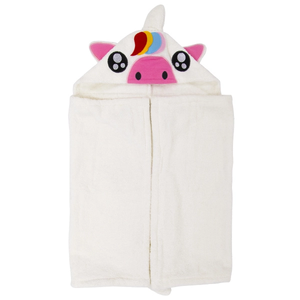 Soft Cotton Hooded Blanket Bath Towel for Infants and Kids | Fluffy Bathrobe